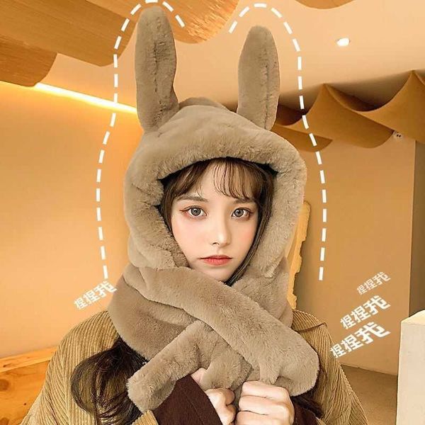 cloches hats for women will move in autumn and winter rabbit ears will move cute versatile fashionable bear scarves will be integrated cycli, Blue;gray
cloches hats for women will move in autumn and winter rabbit ears will move cute versatile fashionable bear scarves will be integrated cycli, Blue;gray
