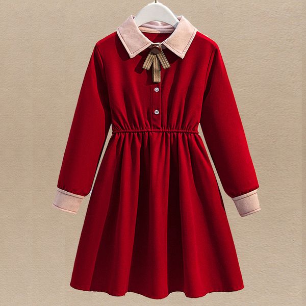 girl's dresses preppy children school for girls clothes princess elegant bow dress kids costumes baby vestidos 6 8 9 10 12 14 years 221, Red;yellow
girl's dresses preppy children school for girls clothes princess elegant bow dress kids costumes baby vestidos 6 8 9 10 12 14 years 221, Red;yellow