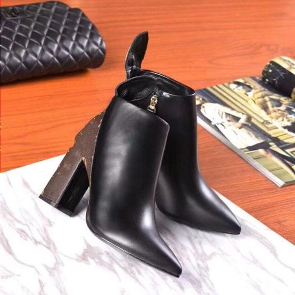 women men designer boots genuine leather ankle high boot fashion non-slip wave colored rubber outsole elastic webbing comfort martin 09 tnsb, Black
women men designer boots genuine leather ankle high boot fashion non-slip wave colored rubber outsole elastic webbing comfort martin 09 tnsb, Black