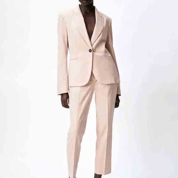 xikom women solid long sleeve single button slim blazer female streetwear high waist pants ladies office lady two pieces set j220813, White;black
xikom women solid long sleeve single button slim blazer female streetwear high waist pants ladies office lady two pieces set j220813, White;black