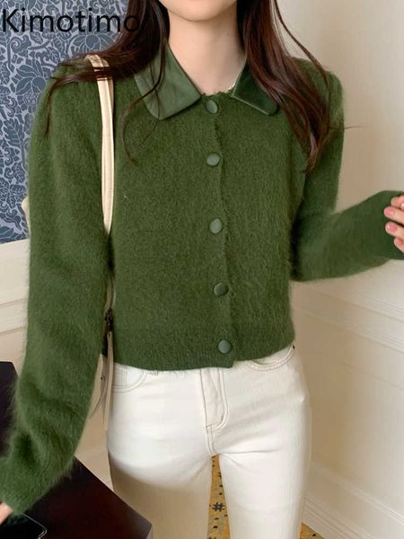women's sweaters kimotimo sticks pop collar sweater jacket women 2022 autumn winter puff dough sleeve vest french retro temperament ves, White;black
women's sweaters kimotimo sticks pop collar sweater jacket women 2022 autumn winter puff dough sleeve vest french retro temperament ves, White;black