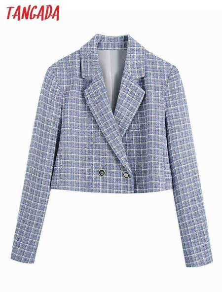 suit tangada women double breasted blue tweed cropped blazer jacket vintage lon, White;black
suit tangada women double breasted blue tweed cropped blazer jacket vintage lon, White;black