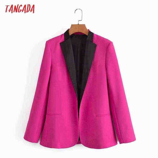 suit tangada women solid ink blazer jacket patchwork notched collar pocket, White;black
suit tangada women solid ink blazer jacket patchwork notched collar pocket, White;black