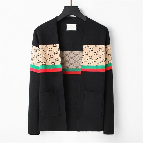 luxury mens sweaters women's designer sweater knitted cardigan pocket long-sleeved fashion knitwear shirtscouple sweater coat black kha, White;black
luxury mens sweaters women's designer sweater knitted cardigan pocket long-sleeved fashion knitwear shirtscouple sweater coat black kha, White;black