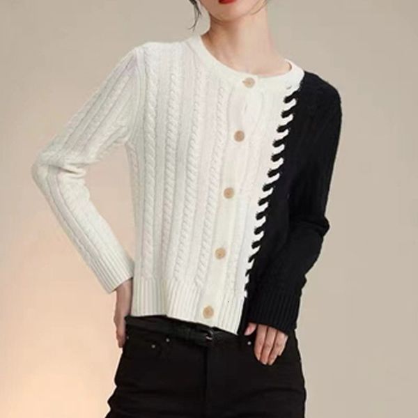 women s knits tees limiguyue women knitted sweater autumn winter round neck classic stripe black white cashmere cardigans french slim vintag
women s knits tees limiguyue women knitted sweater autumn winter round neck classic stripe black white cashmere cardigans french slim vintag