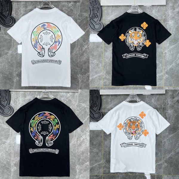 fashion women's luxury t shirt ch brand tees men women sanskrit letter short sleeve horseshoe couple t-shirts designer polos tshirts c, White
fashion women's luxury t shirt ch brand tees men women sanskrit letter short sleeve horseshoe couple t-shirts designer polos tshirts c, White