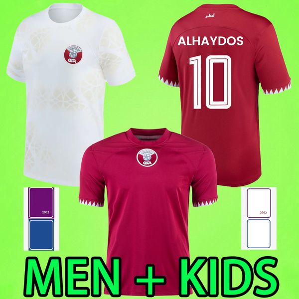 2022 2023 qatar soccer jerseys men kids kit national team alhaydos afif ali hatem haydos boudiaf hassan muntari khoukhi asad almoez home awa, Black;yellow
2022 2023 qatar soccer jerseys men kids kit national team alhaydos afif ali hatem haydos boudiaf hassan muntari khoukhi asad almoez home awa, Black;yellow