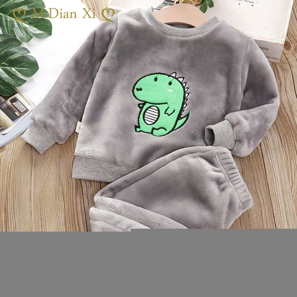 pajamas childrens clothing girl suit boy plush cartoon dinosaur baby winter 221125, Blue;red
pajamas childrens clothing girl suit boy plush cartoon dinosaur baby winter 221125, Blue;red