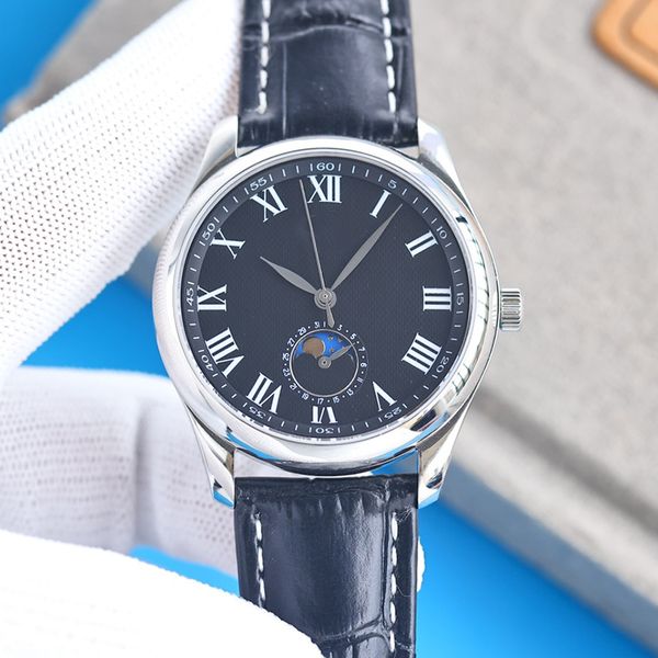 watch automatic mechanical movement watches men stainless steel case waterproof 40mm business wristwatches, Silver
watch automatic mechanical movement watches men stainless steel case waterproof 40mm business wristwatches, Silver