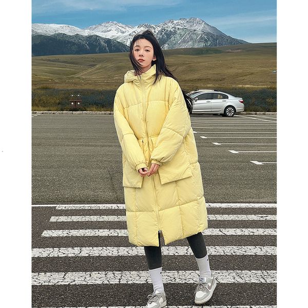 women's down parkas women's yellow down jacket hooded long cotton clothes winter korean fashion leisure big pocket warm thicken w, Black
women's down parkas women's yellow down jacket hooded long cotton clothes winter korean fashion leisure big pocket warm thicken w, Black