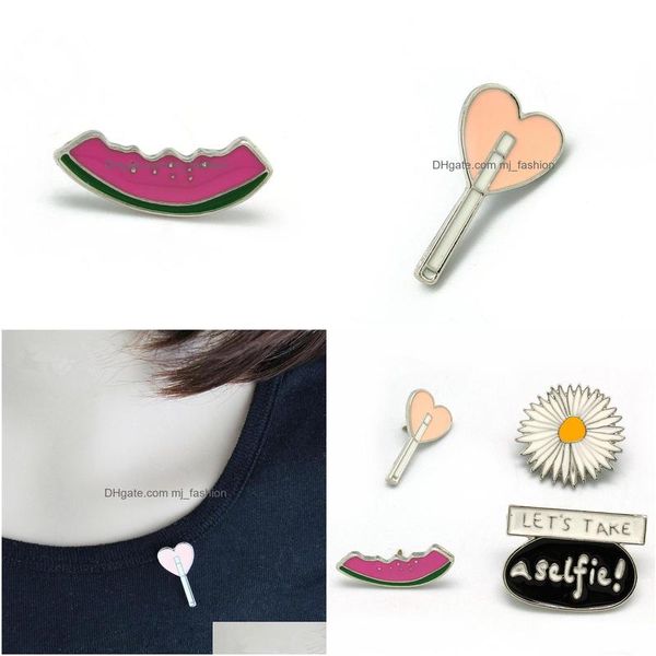 pins brooches enamel cartoon brooches for women small cute lovely funny sier plated fashion jewelry daisy watermelon button collar dhtlj, Gray
pins brooches enamel cartoon brooches for women small cute lovely funny sier plated fashion jewelry daisy watermelon button collar dhtlj, Gray