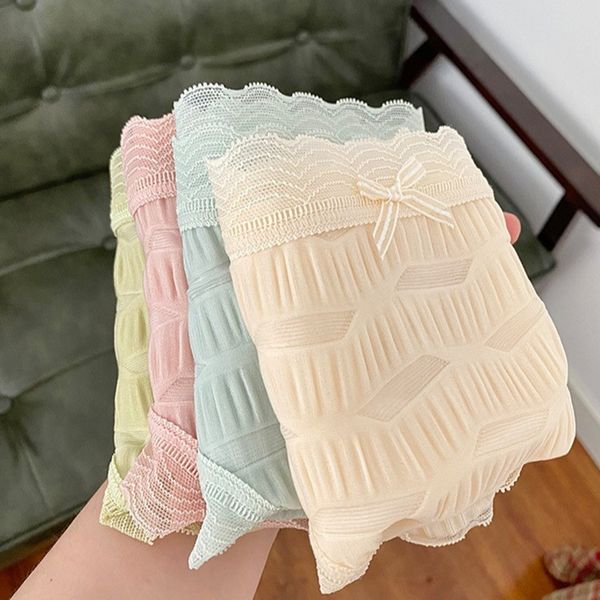Salt bubble comfort ladies panties soft mid-rise simple lace ice wire briefs wholesale, Black
Salt bubble comfort ladies panties soft mid-rise simple lace ice wire briefs wholesale, Black