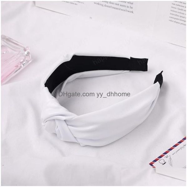 headbands pu leather headbands gold sier knotted hairbands glitter headband solid color hair hoop women accessories drop delivery je dho0l, Silver
headbands pu leather headbands gold sier knotted hairbands glitter headband solid color hair hoop women accessories drop delivery je dho0l, Silver
