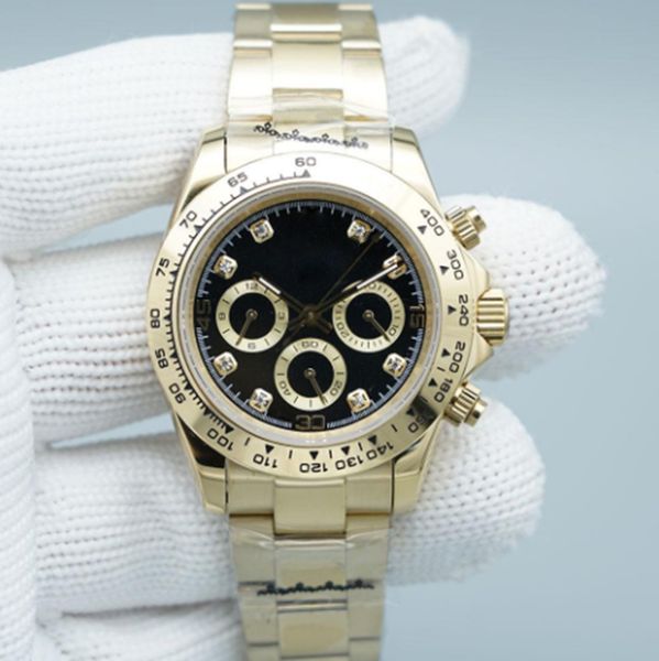 st9 men's automatic mechanical watch luxury designer sapphire 40mm black dial ceramic bezel small dial full work gold stainless steel e, Slivery;brown
st9 men's automatic mechanical watch luxury designer sapphire 40mm black dial ceramic bezel small dial full work gold stainless steel e, Slivery;brown