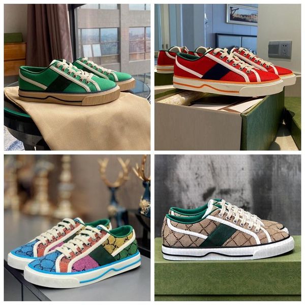 tennis 1977 luxurys shoes womens shoe green and red web stripe rubber sole stretch cotton low mens sneaker ebouc, Black
tennis 1977 luxurys shoes womens shoe green and red web stripe rubber sole stretch cotton low mens sneaker ebouc, Black