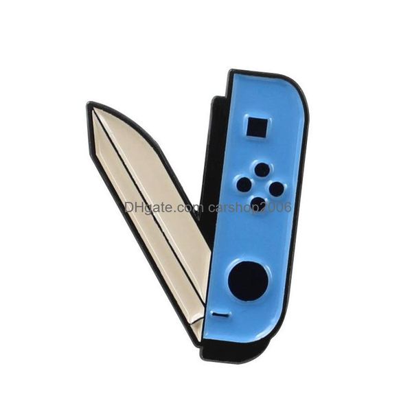 pins brooches cartoon portable knife shape brooch for girls gamepad enamel pin wholesale trend personality metal badge jewelry smal dh5bj, Gray
pins brooches cartoon portable knife shape brooch for girls gamepad enamel pin wholesale trend personality metal badge jewelry smal dh5bj, Gray