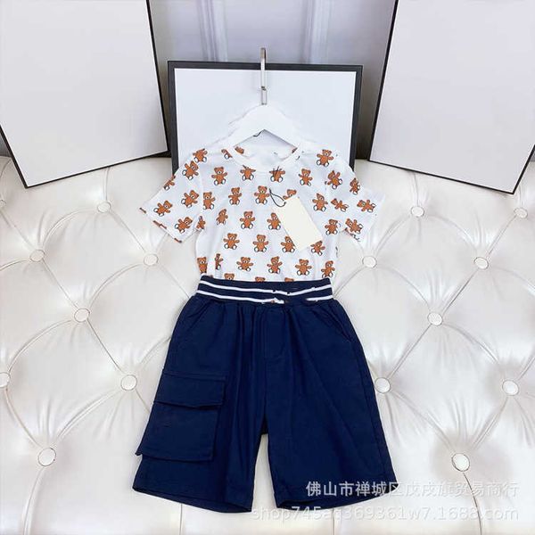 designer clothing sets children's boys girls cute cartoon bear casual elastic belt shorts pants two-piece set, White
designer clothing sets children's boys girls cute cartoon bear casual elastic belt shorts pants two-piece set, White