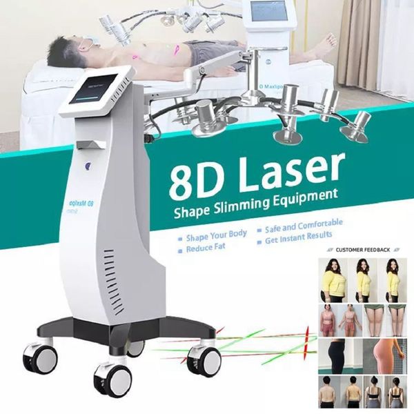 8d lipolaser slimming machine new upgrade green and red color laser weightloss 532 635nm cold laser body shape fat reduce device
8d lipolaser slimming machine new upgrade green and red color laser weightloss 532 635nm cold laser body shape fat reduce device