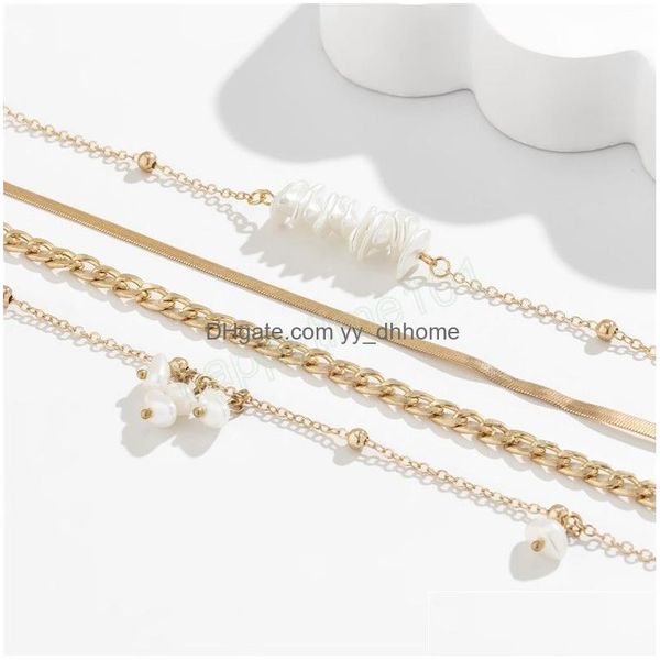 pendant necklaces vintage irregar pearl pendant choker necklace for women wedding bridal boho flat snake chain neck jewelry drop del dh8gy, Silver
pendant necklaces vintage irregar pearl pendant choker necklace for women wedding bridal boho flat snake chain neck jewelry drop del dh8gy, Silver