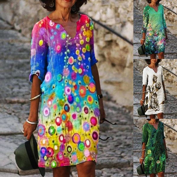 casual dresses dresses women summer vintage printed floral dress vneck short sleeve sundress casual elegant beach party mini dresses 221126, Black;gray
casual dresses dresses women summer vintage printed floral dress vneck short sleeve sundress casual elegant beach party mini dresses 221126, Black;gray