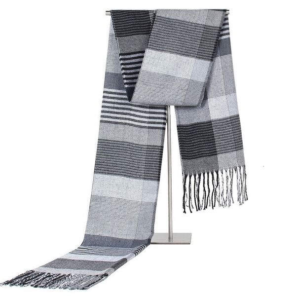 scarves plaid men's scarf male classic business warm tassel thickened neckband imitation cashmere 221128, Blue;gray
scarves plaid men's scarf male classic business warm tassel thickened neckband imitation cashmere 221128, Blue;gray