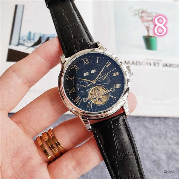 watches luxury designer mens large flywheel five stitches roman numerals automatic mechanical watch business, Silver
watches luxury designer mens large flywheel five stitches roman numerals automatic mechanical watch business, Silver