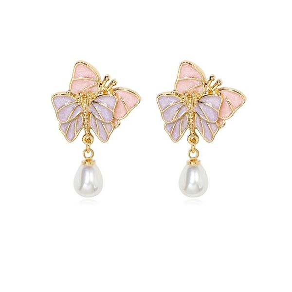 unique enamel butterfly ear studs color earrings fashion metal women eardrop s925 silver needle accessories earwear, Golden;silver
unique enamel butterfly ear studs color earrings fashion metal women eardrop s925 silver needle accessories earwear, Golden;silver