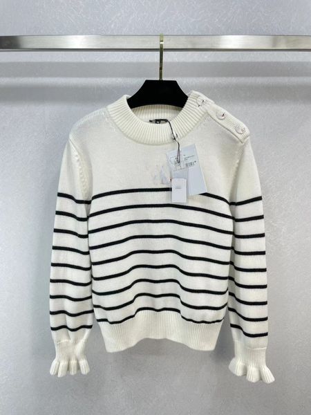 women's knits tees 2023 new spring autumn o neck long sleeve high end jacquard pullovers designer sweater 1128-7, White
women's knits tees 2023 new spring autumn o neck long sleeve high end jacquard pullovers designer sweater 1128-7, White