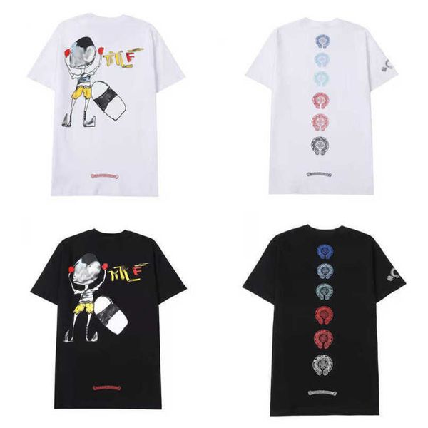 fashion luxury men's t shirt ch brand tees men women sanskrit letter short sleeve horseshoe couple t-shirts designer polos tshirts cro, White;black
fashion luxury men's t shirt ch brand tees men women sanskrit letter short sleeve horseshoe couple t-shirts designer polos tshirts cro, White;black