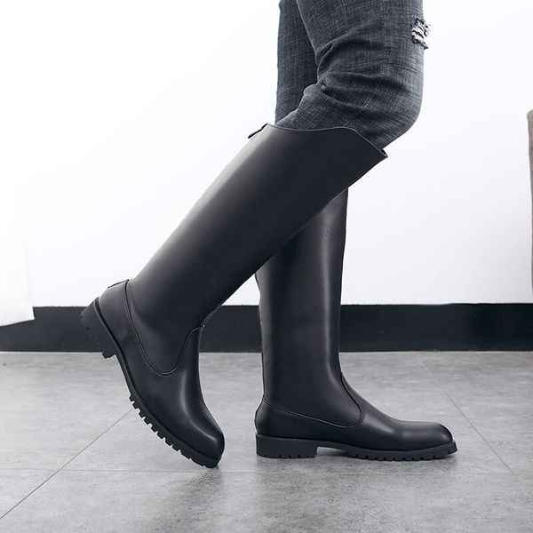 boots large size men's casual punk night club knight boots genuine leather shoes warm cotton winter snow boot black long botas zapatos
boots large size men's casual punk night club knight boots genuine leather shoes warm cotton winter snow boot black long botas zapatos