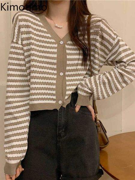 women's sweaters kimotimo striped long sleeve vest crop women french casual vhals sweater 2022 autumn retro all match knitted vests j22, White;black
women's sweaters kimotimo striped long sleeve vest crop women french casual vhals sweater 2022 autumn retro all match knitted vests j22, White;black