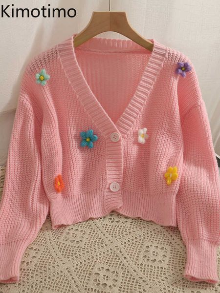 women's sweaters kimotimo cardigan women autumn sweet threedimensional flowers sweater coat korean kawaii long sleeve thin cropped card, White;black
women's sweaters kimotimo cardigan women autumn sweet threedimensional flowers sweater coat korean kawaii long sleeve thin cropped card, White;black
