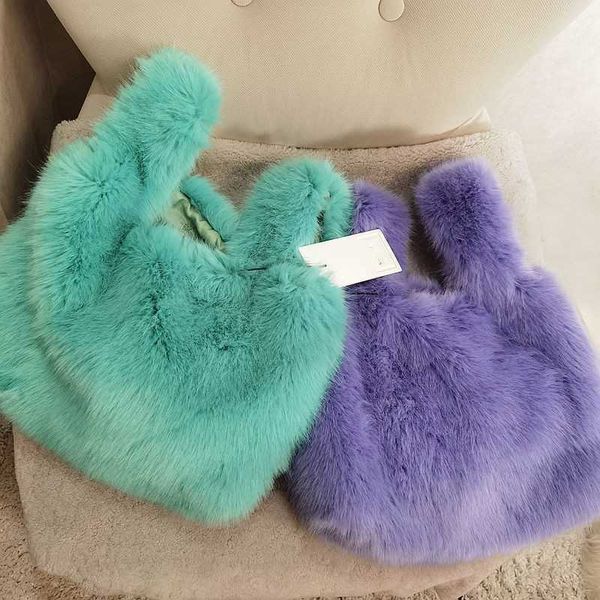 totes fashion faux fur bag green yellow color plush handbag luxury furry tote bag women winter warm handbag fur bags y2211
totes fashion faux fur bag green yellow color plush handbag luxury furry tote bag women winter warm handbag fur bags y2211