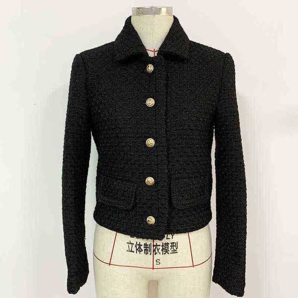 suit high street new fashion 2022 designer jacket women wool blends vintage twe, White;black
suit high street new fashion 2022 designer jacket women wool blends vintage twe, White;black