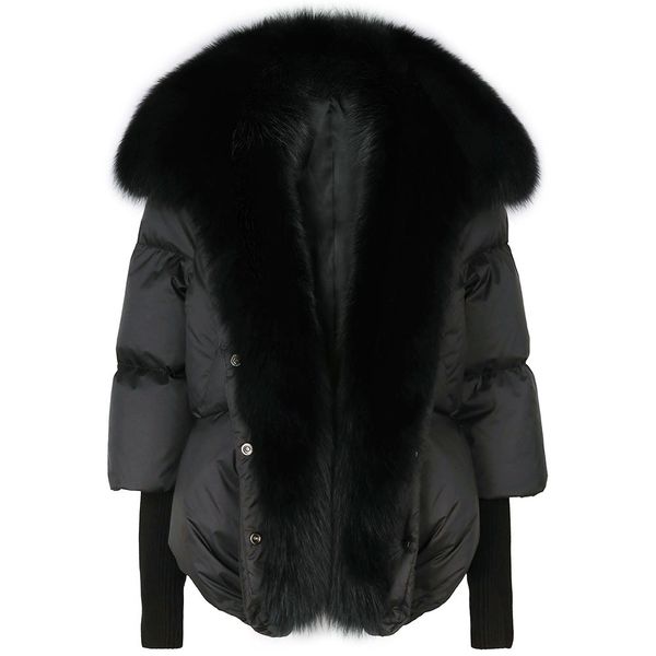 women's leather faux yoloagain oversized winter warm real fur collar black down coat women puffer outerwear jackets autumn 221125
women's leather faux yoloagain oversized winter warm real fur collar black down coat women puffer outerwear jackets autumn 221125