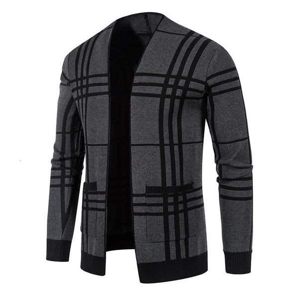 men's sweaters mens cardigan men knit winter coats long sleeve business casual jackets male 221128, White;black
men's sweaters mens cardigan men knit winter coats long sleeve business casual jackets male 221128, White;black