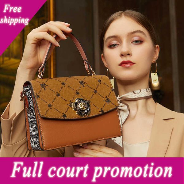 luxury designer bags wdpolo brand women's bag old flower handheld one shoulder crossbody chain small square