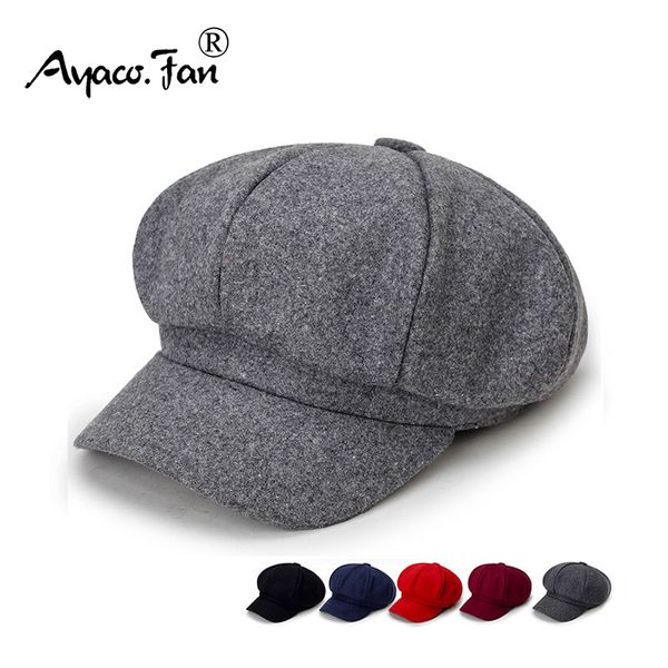 berets autumn winter sboy caps men women warm woolen solid octagonal hat for male detective hats retro beanies flat chapeau 221129, Blue;gray
berets autumn winter sboy caps men women warm woolen solid octagonal hat for male detective hats retro beanies flat chapeau 221129, Blue;gray