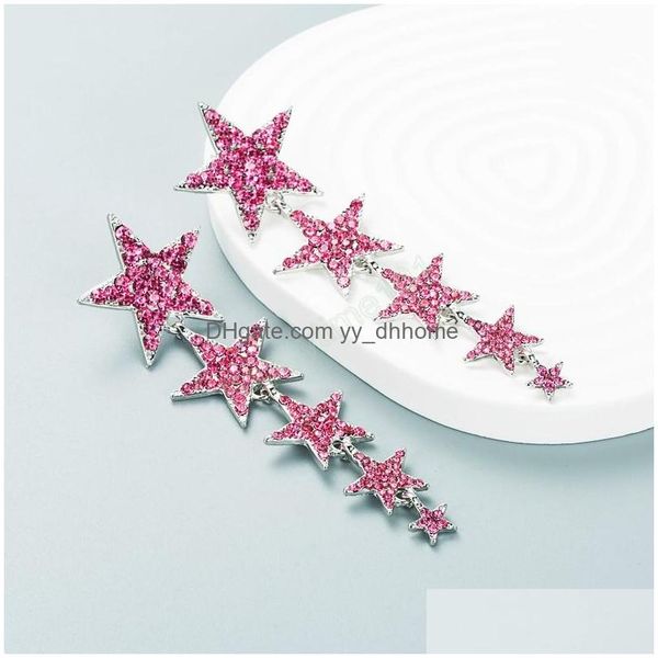 dangle chandelier trendy crystal star tassel earring for woman vintage color rhinestone long dangle earrings female party jewelry dhiqf, Silver
dangle chandelier trendy crystal star tassel earring for woman vintage color rhinestone long dangle earrings female party jewelry dhiqf, Silver