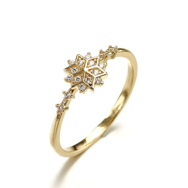 romad cute women's snowflake rings female chic dainty rings party delicate ring wedding jewelry r4, Silver
romad cute women's snowflake rings female chic dainty rings party delicate ring wedding jewelry r4, Silver