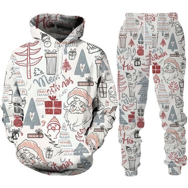 men's tracksuits merry christmas 3d print tracksuit set for men/women year party holiday streetwear clothing fashion couple hoodie/pant, Gray
men's tracksuits merry christmas 3d print tracksuit set for men/women year party holiday streetwear clothing fashion couple hoodie/pant, Gray