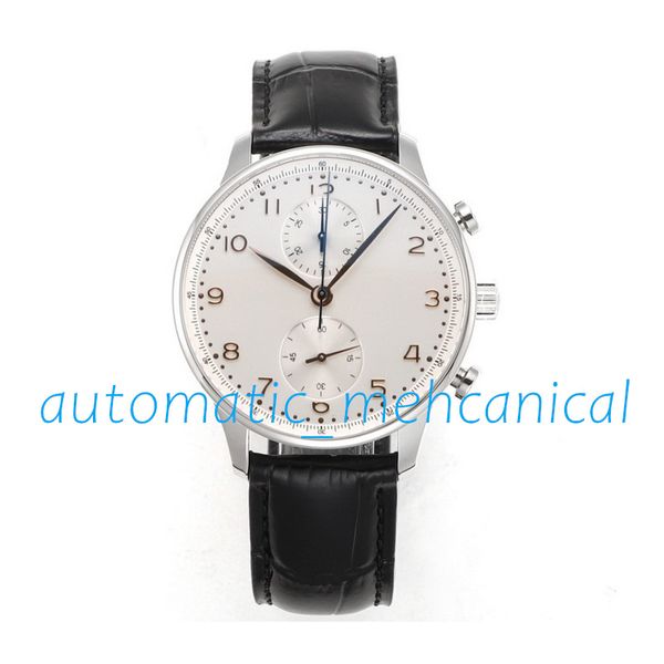 fashion men's watch arabic number 40mm automatic mechanical movement white dial classic business sport lether starp graceful watches fo, Slivery;brown
fashion men's watch arabic number 40mm automatic mechanical movement white dial classic business sport lether starp graceful watches fo, Slivery;brown