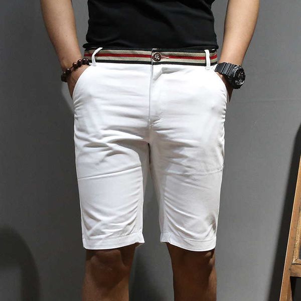 men's shorts 2022 summer new fashion high-quality cotton casual black white slim men t221129, White;black
men's shorts 2022 summer new fashion high-quality cotton casual black white slim men t221129, White;black