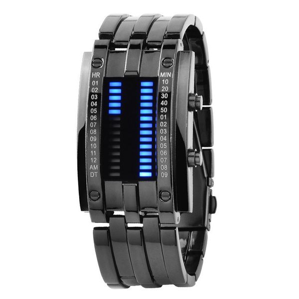 wristwatches men watch 50m waterproof lava double row lamp led male fashion steel band electronic sport relogios masculino 221129, Slivery;brown
wristwatches men watch 50m waterproof lava double row lamp led male fashion steel band electronic sport relogios masculino 221129, Slivery;brown