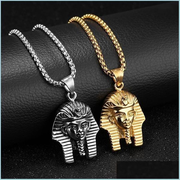 pendant necklaces hip hop rock gold sier color stainless steel egyptian pharaoh tutankhamun necklace for men jewerly with 24 dhgarden dhgln, Silver
pendant necklaces hip hop rock gold sier color stainless steel egyptian pharaoh tutankhamun necklace for men jewerly with 24 dhgarden dhgln, Silver
