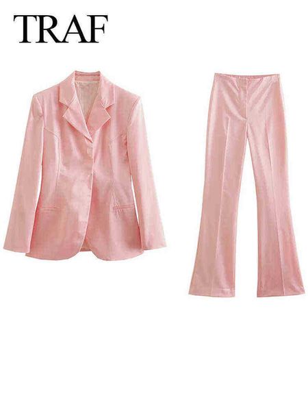 suit traf 2022 new pink silk satin texture daily commuter ladies suit premium b, White;black
suit traf 2022 new pink silk satin texture daily commuter ladies suit premium b, White;black