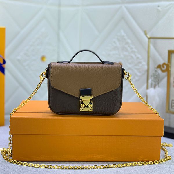mini crossbody bag women chain shoulder bags pochette metis handbag old flower fashion letters coin purse s-lock handle gold hardware 14cm
mini crossbody bag women chain shoulder bags pochette metis handbag old flower fashion letters coin purse s-lock handle gold hardware 14cm