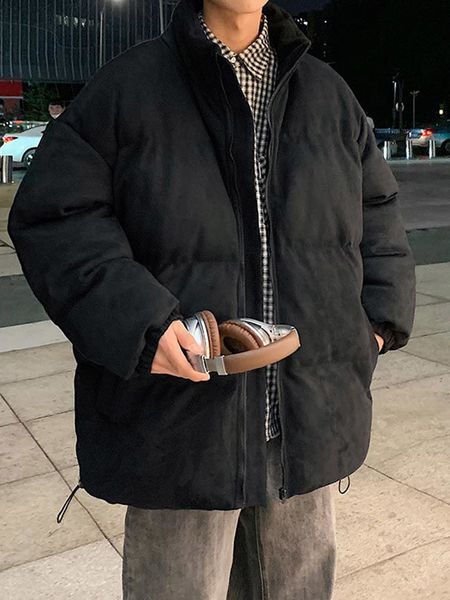men's down parkas padded coats solid cotton color high street winter chic warm loose thick japanese style jackets 12a6752 221128, Black
men's down parkas padded coats solid cotton color high street winter chic warm loose thick japanese style jackets 12a6752 221128, Black