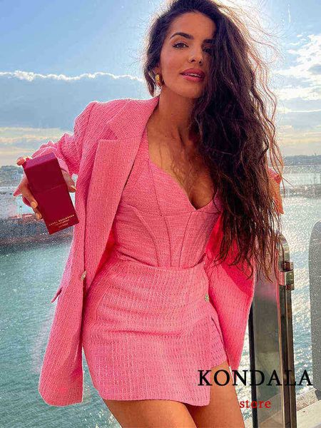 kondala office lady pink twist blazer women long sleeves v neck oversized long jackets fashion 2022 vintage party blazer outwears j220813, White;black
kondala office lady pink twist blazer women long sleeves v neck oversized long jackets fashion 2022 vintage party blazer outwears j220813, White;black