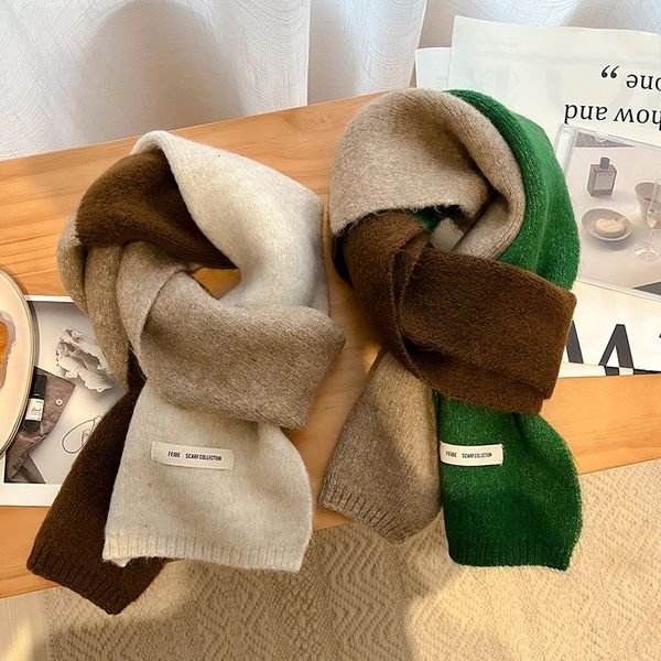 scarves korean style winter warm wool scarf for women design striped elastic knitted female bandana thick neckerchief shawl 221129, Blue;gray
scarves korean style winter warm wool scarf for women design striped elastic knitted female bandana thick neckerchief shawl 221129, Blue;gray